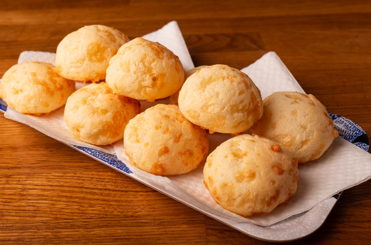 Pão de Queijo -  Brasilianska ostbröd
